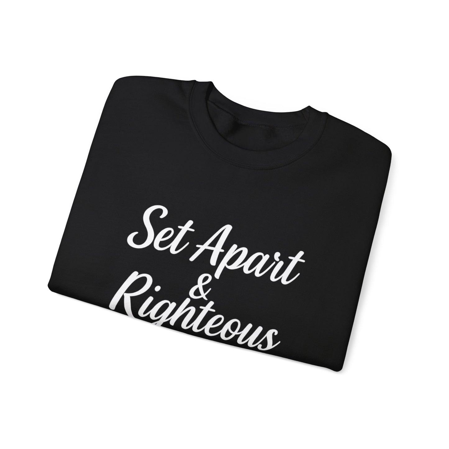 Set Apart & Righteous – Unisex Sweatshirt (Malachi 3:18)