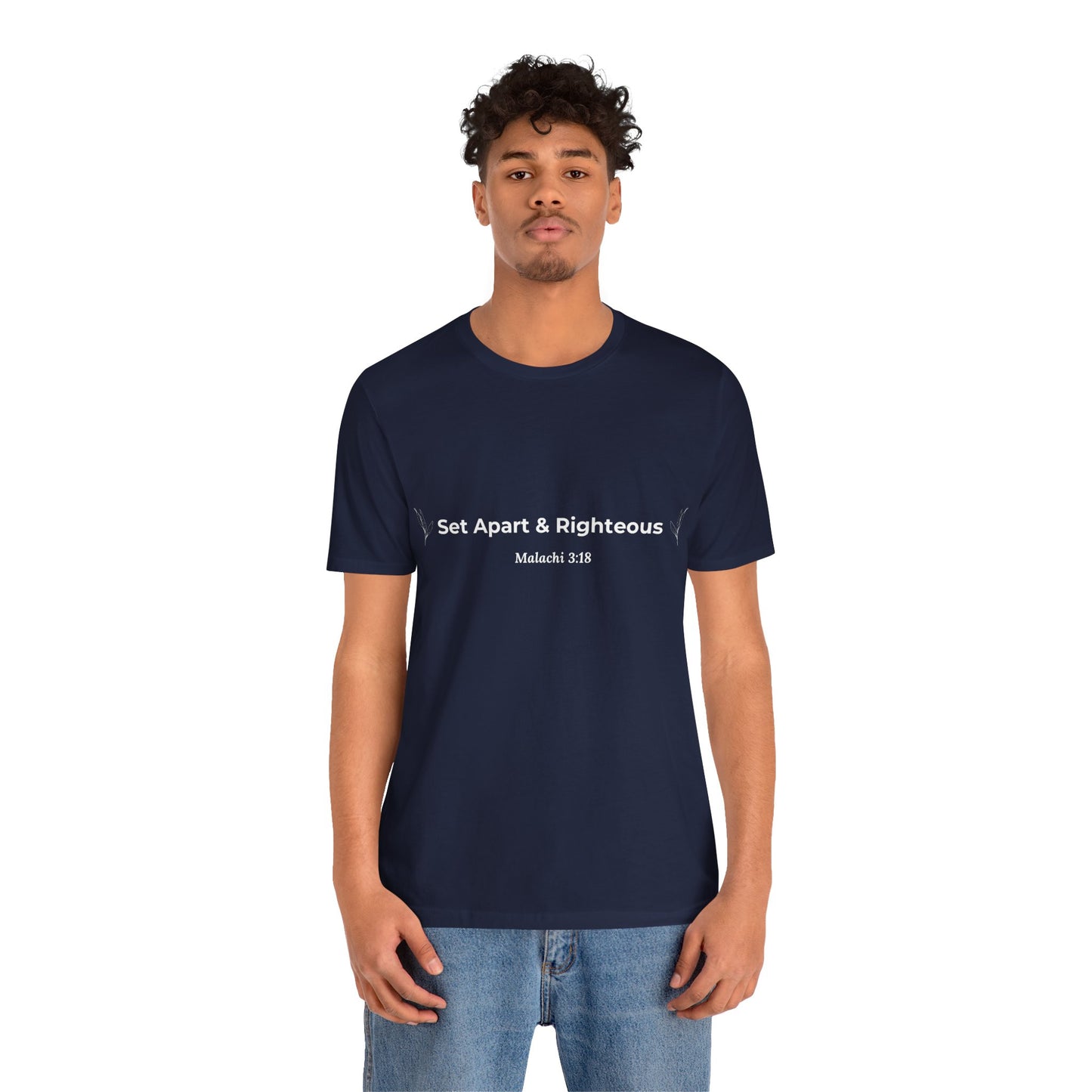 Set Apart & Righteous – Unisex Soft Style T-Shirt (Malachi 3:18)