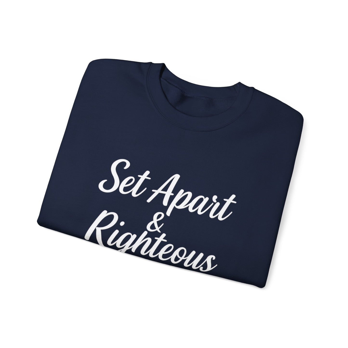 Set Apart & Righteous – Unisex Sweatshirt (Malachi 3:18)