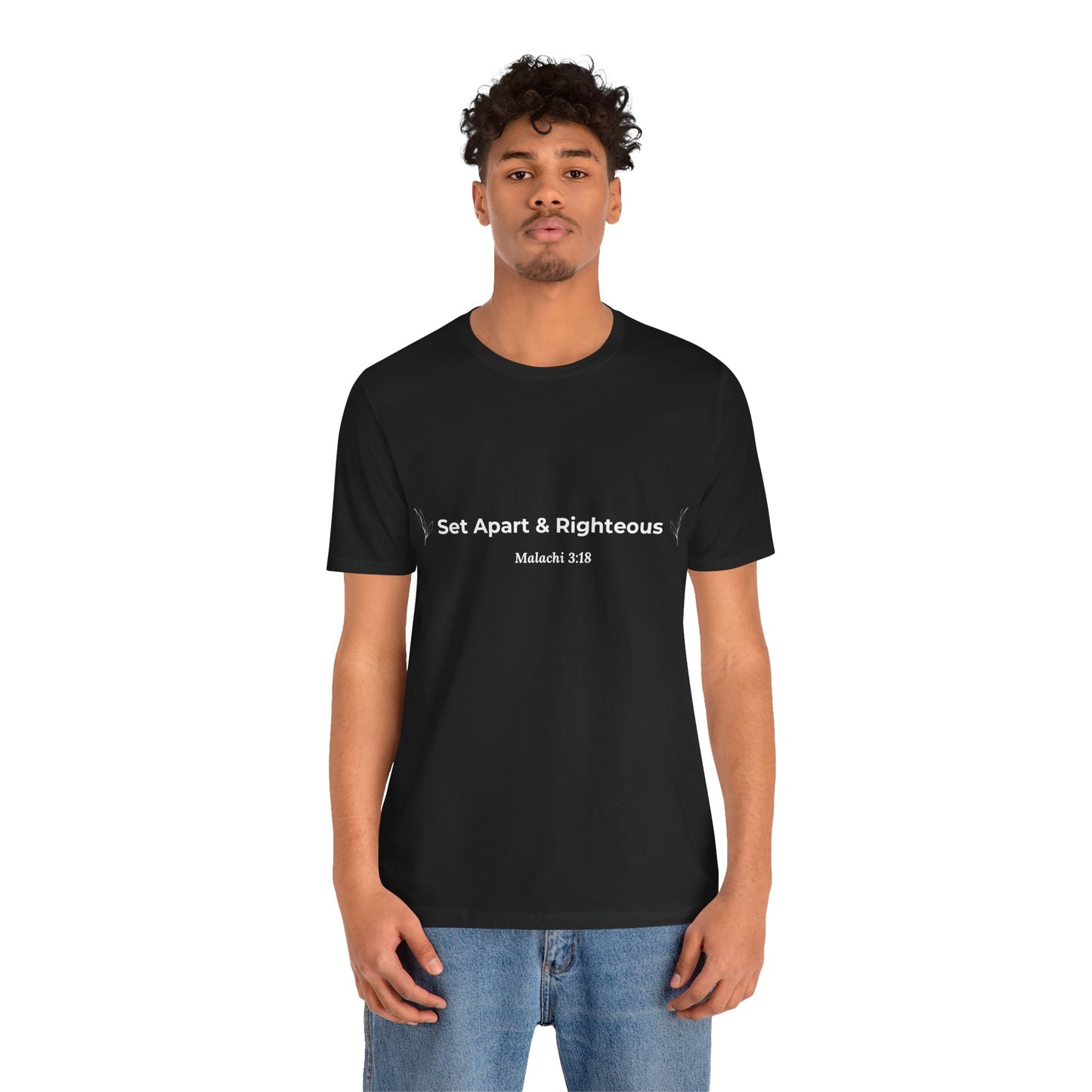 Set Apart & Righteous – Unisex Soft Style T-Shirt (Malachi 3:18)