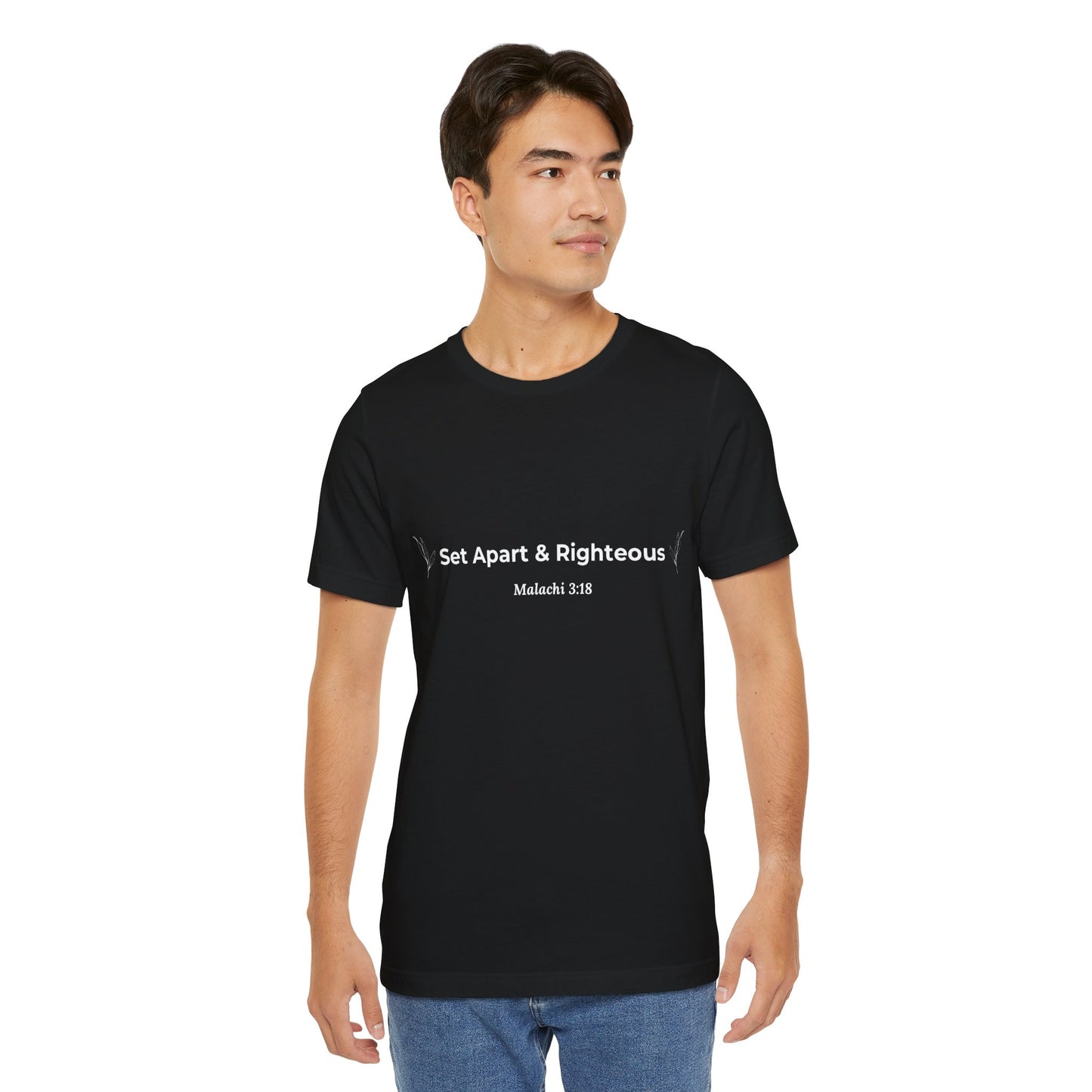 Set Apart & Righteous – Unisex Soft Style T-Shirt (Malachi 3:18)