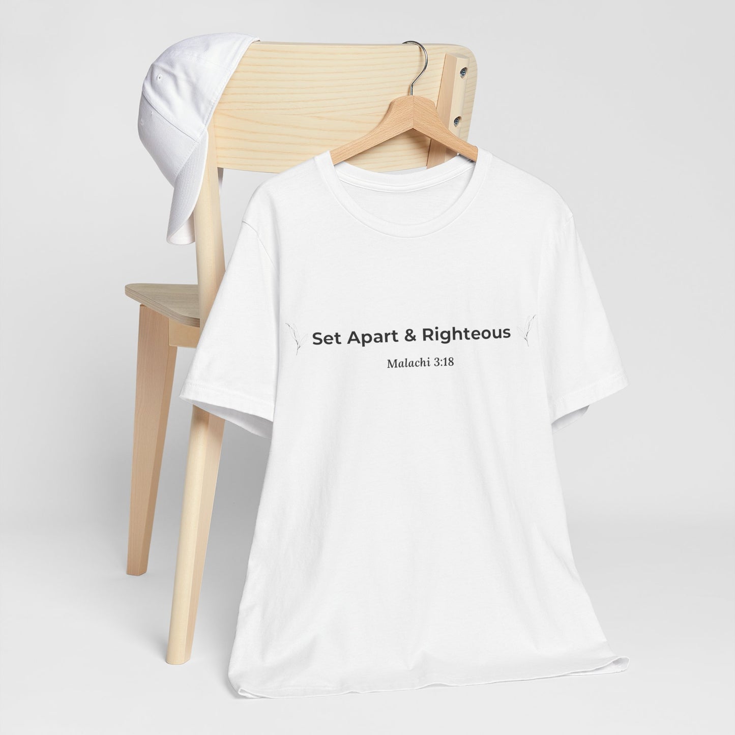 Set Apart & Righteous – Unisex Soft Style T-Shirt (Malachi 3:18)