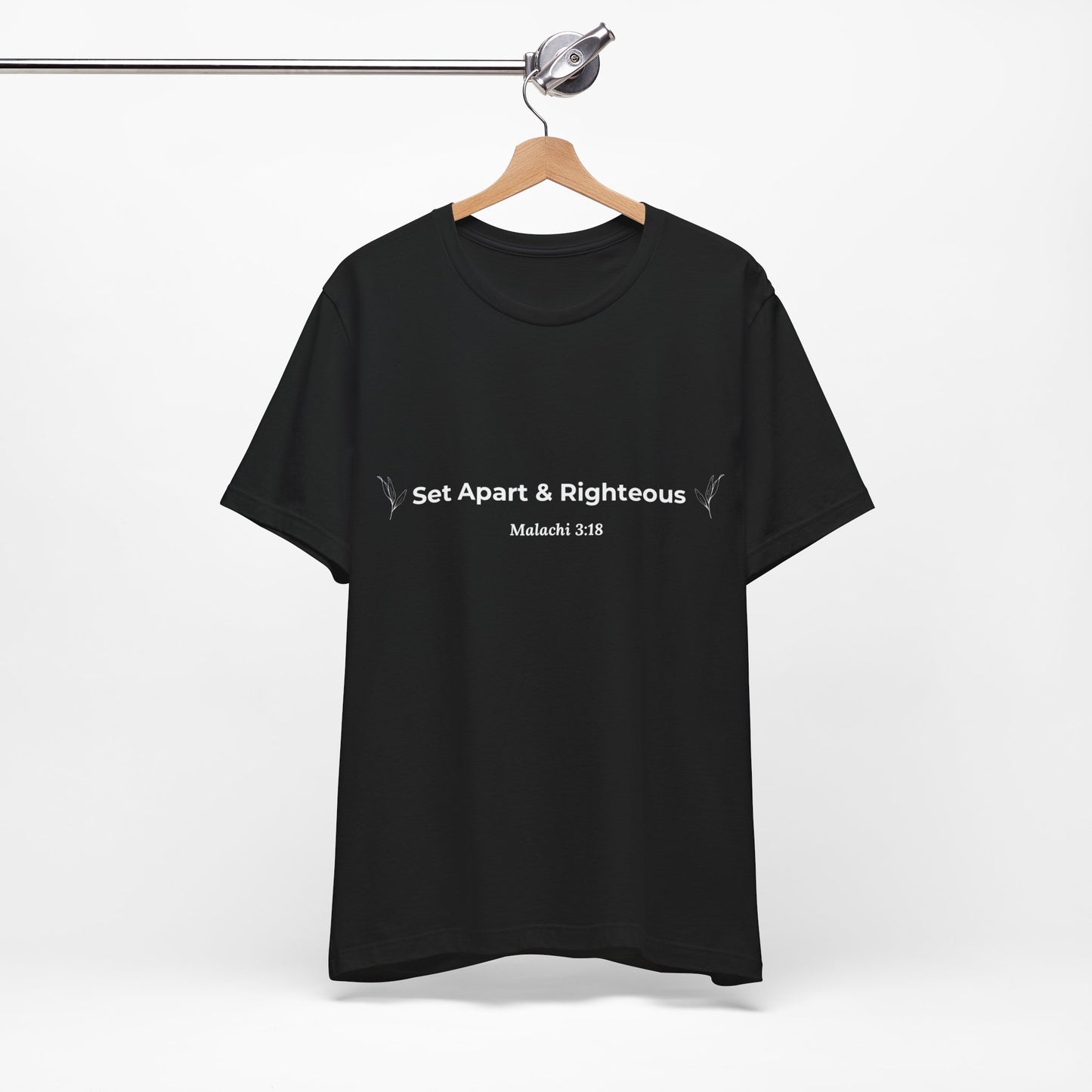 Set Apart & Righteous – Unisex Soft Style T-Shirt (Malachi 3:18)