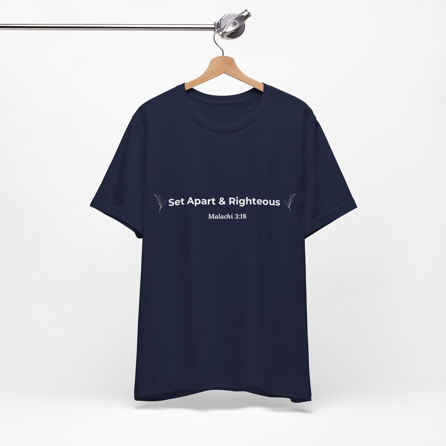 Set Apart & Righteous – Unisex Soft Style T-Shirt (Malachi 3:18)