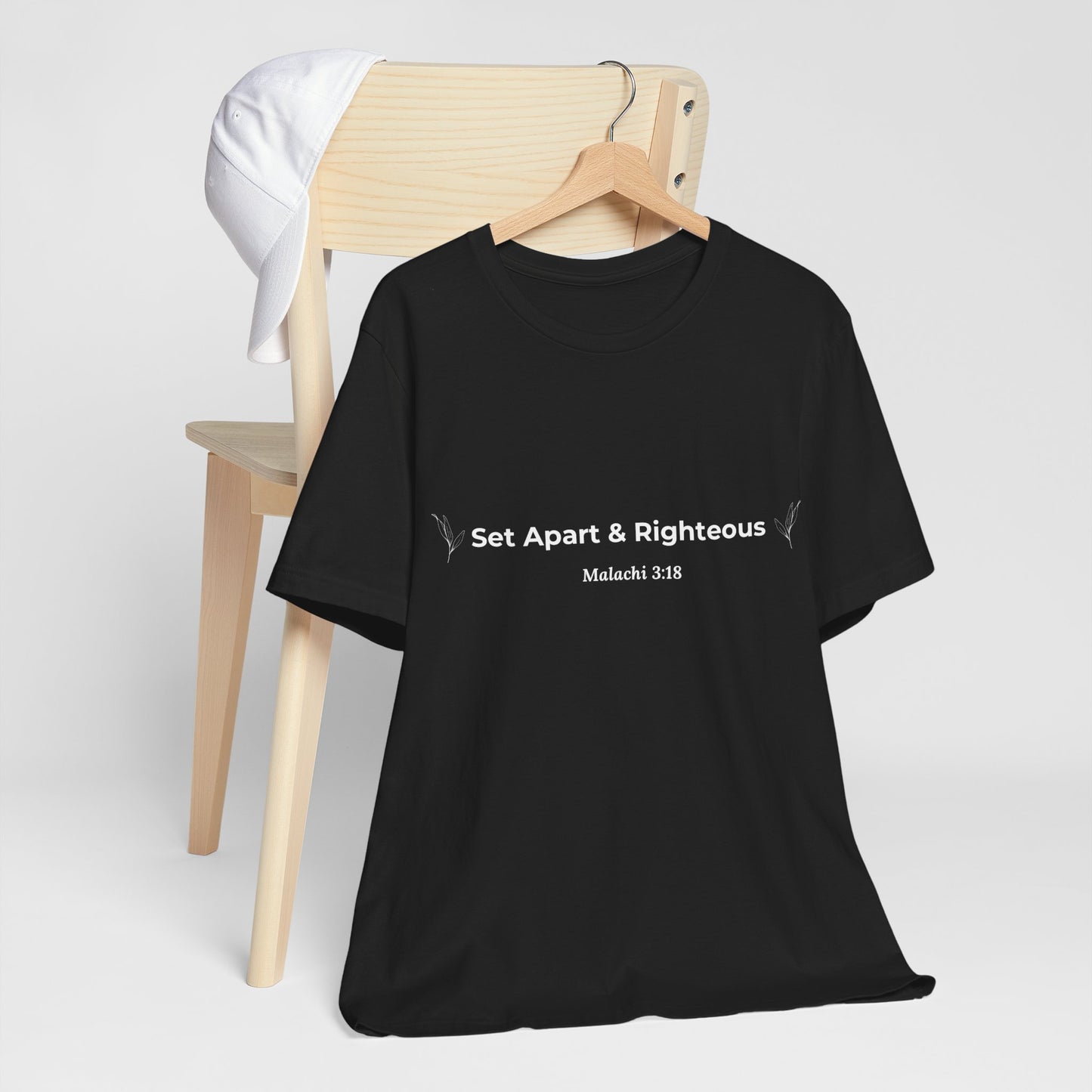 Set Apart & Righteous – Unisex Soft Style T-Shirt (Malachi 3:18)
