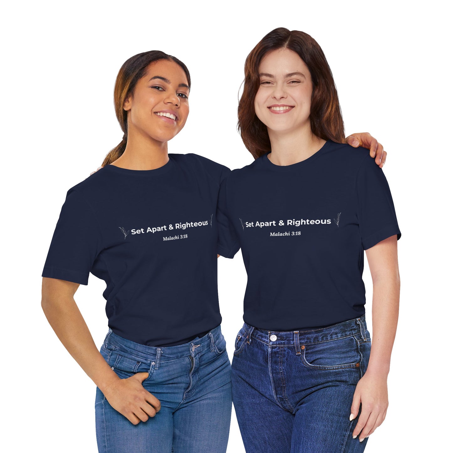 Set Apart & Righteous – Unisex Soft Style T-Shirt (Malachi 3:18)