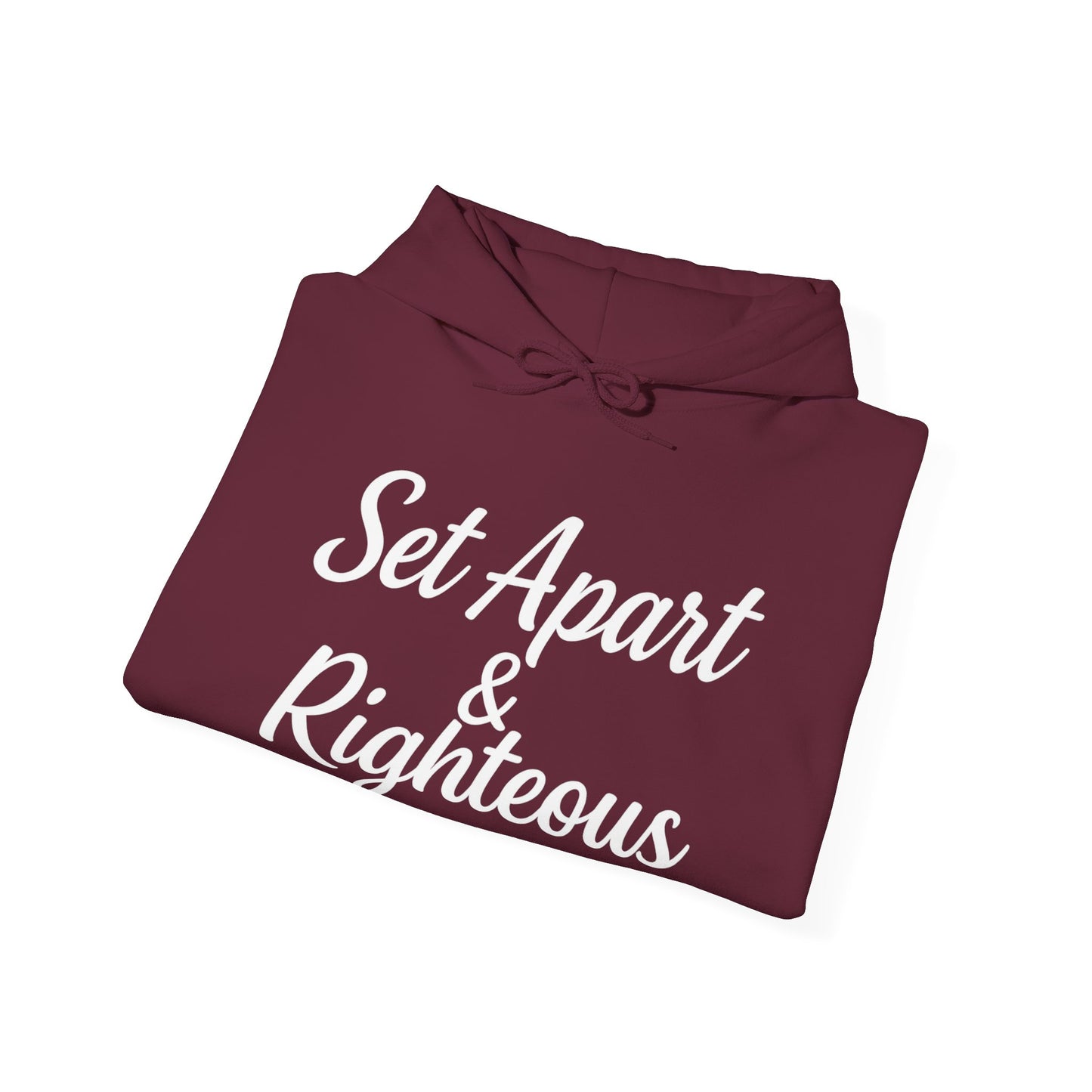 Set Apart & Righteous – Unisex Hoodie (Malachi 3:18)
