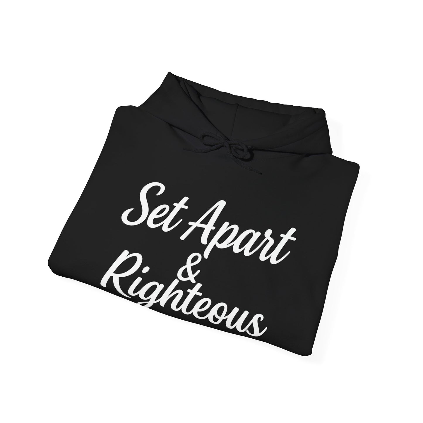 Set Apart & Righteous – Unisex Hoodie (Malachi 3:18)