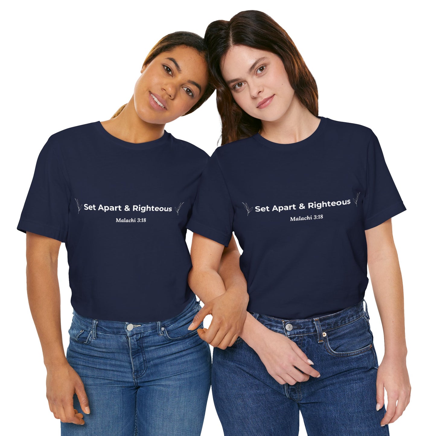 Set Apart & Righteous – Unisex Soft Style T-Shirt (Malachi 3:18)