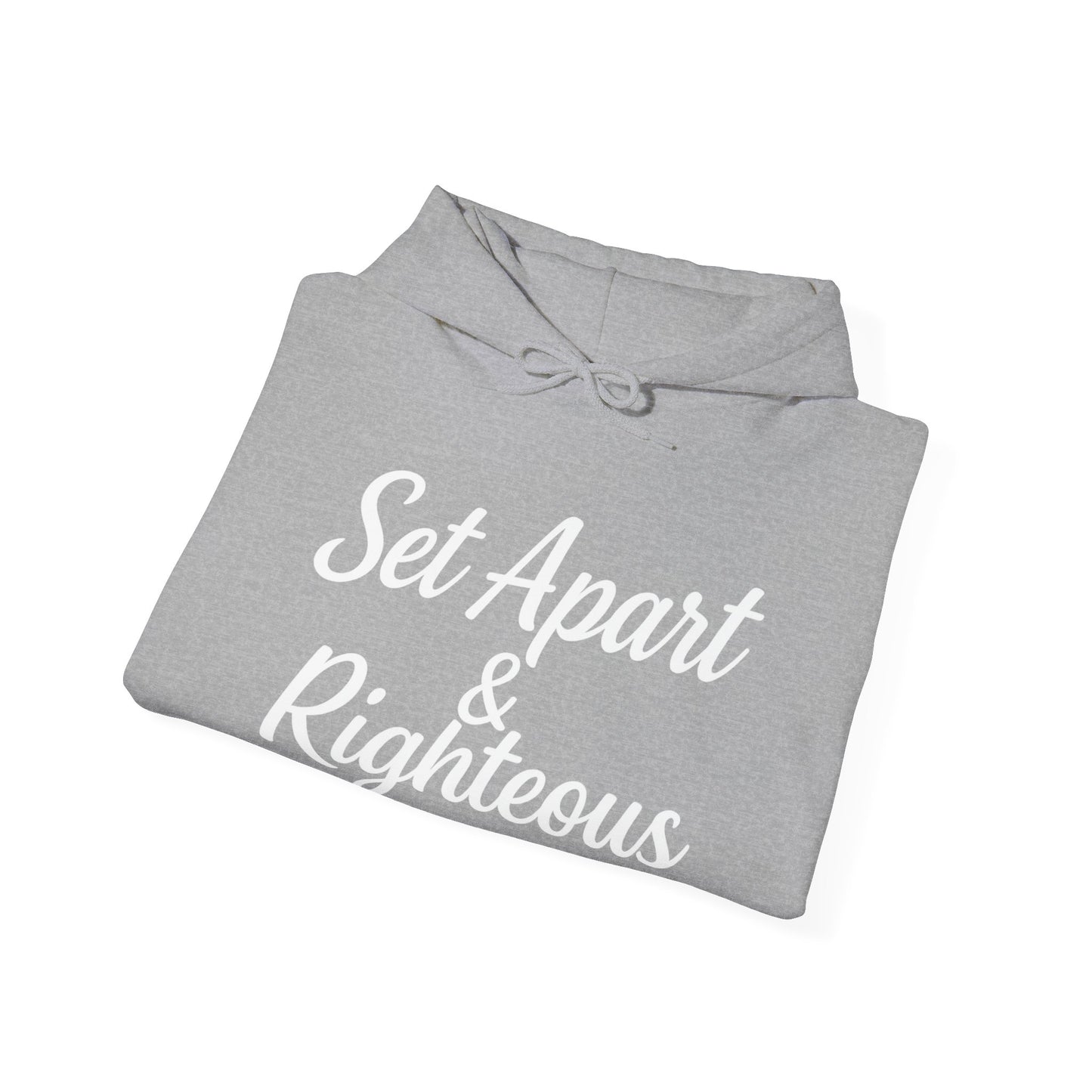 Set Apart & Righteous – Unisex Hoodie (Malachi 3:18)