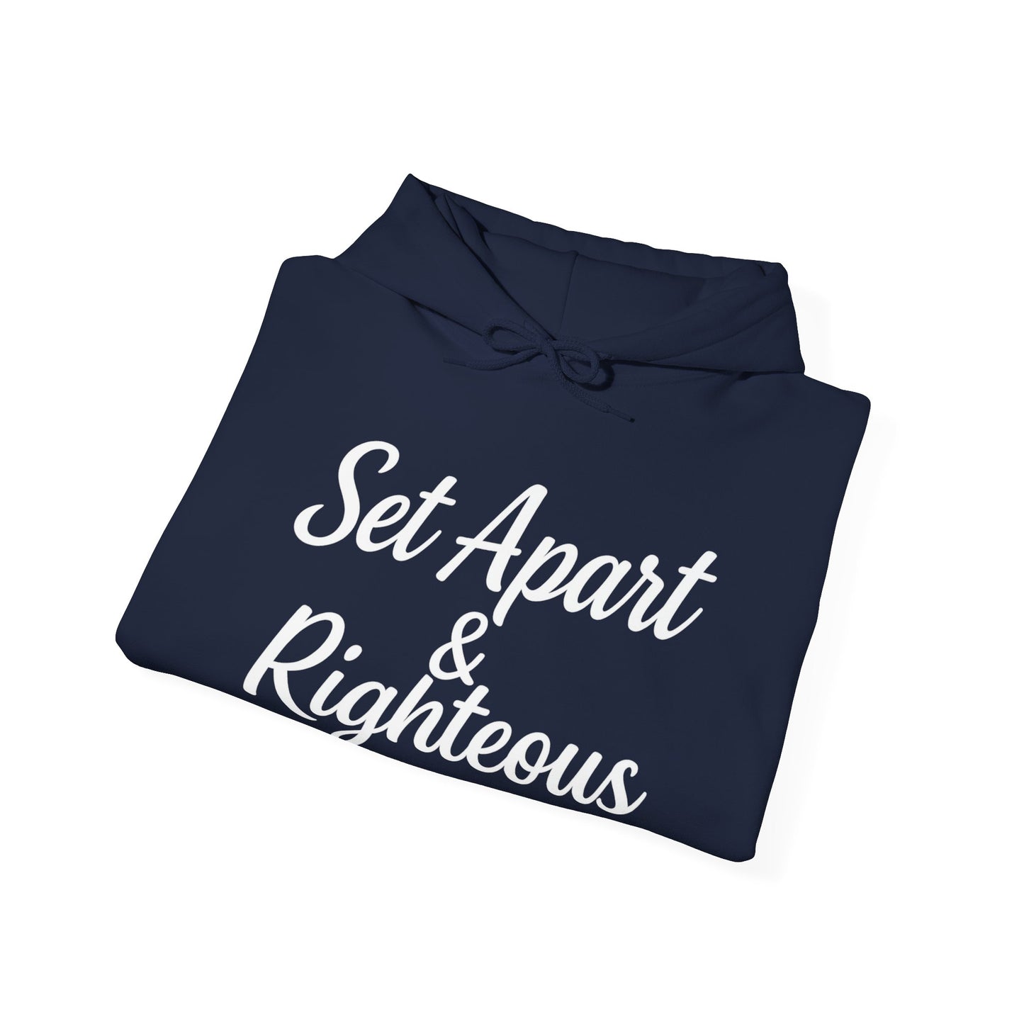 Set Apart & Righteous – Unisex Hoodie (Malachi 3:18)